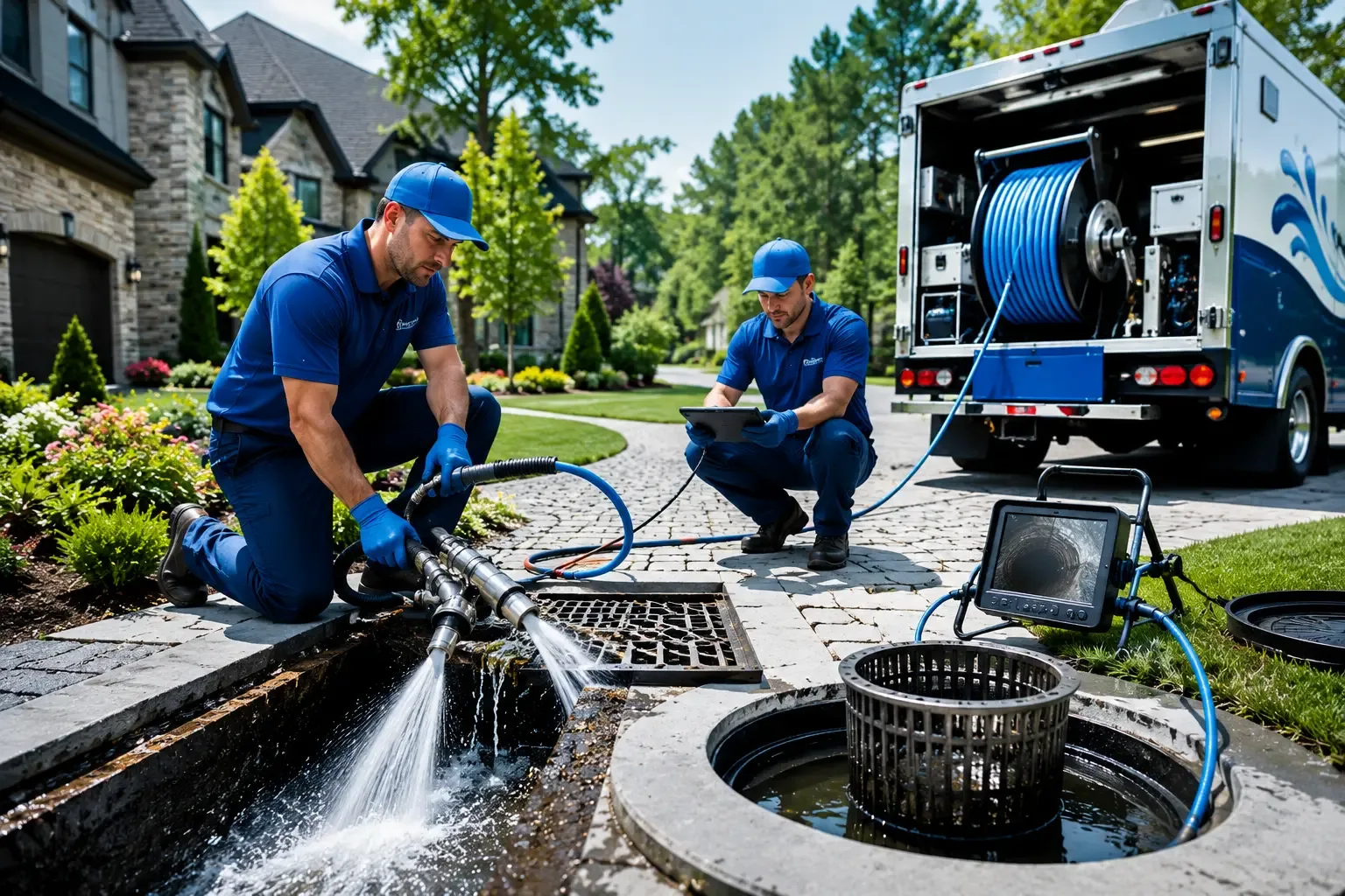 Local outdoor drain cleaning professionals in Fountain, MN